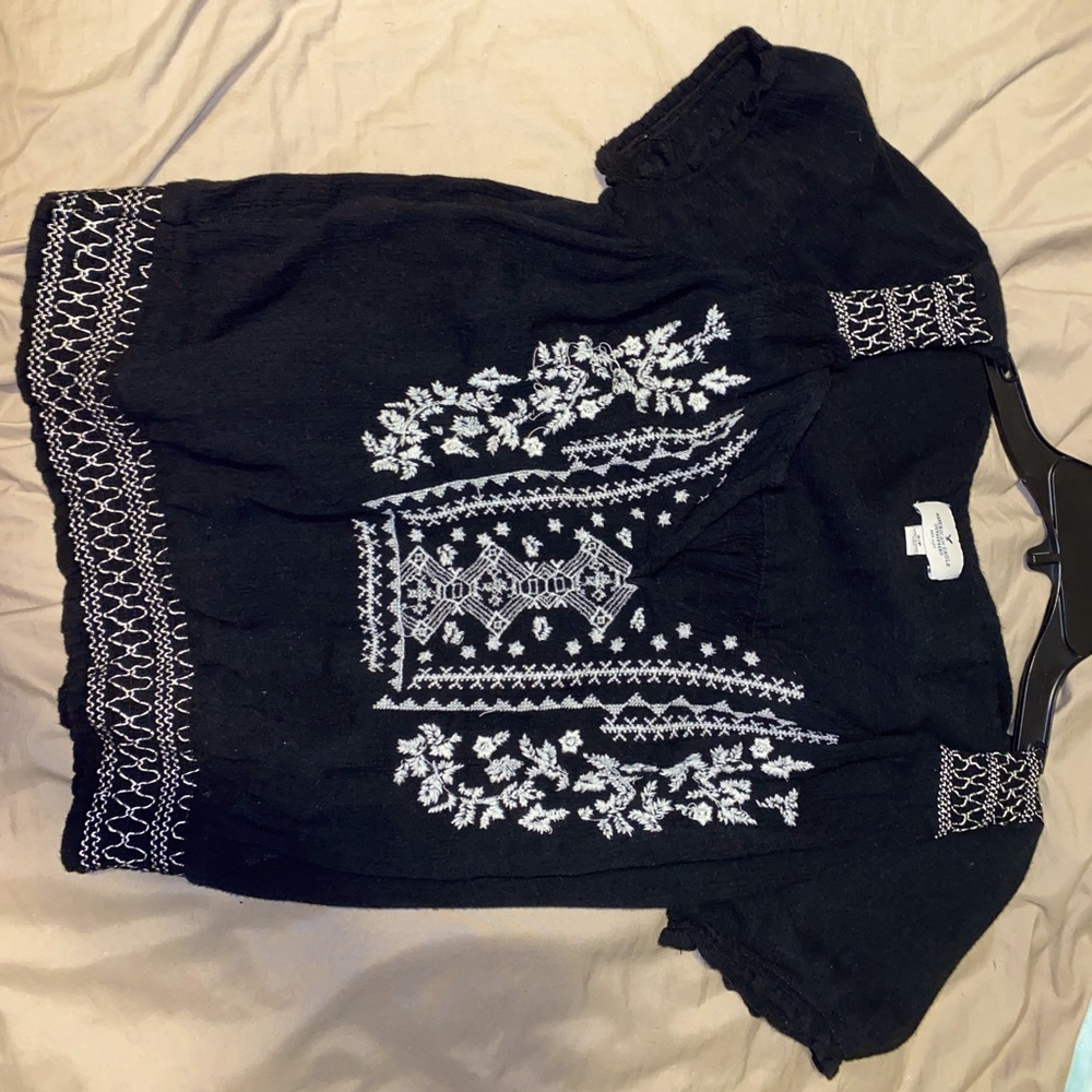 black blouse